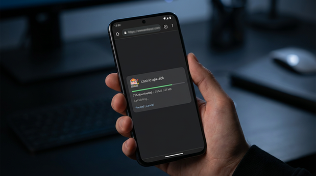 Main screen of 7e777 apk page for PK players