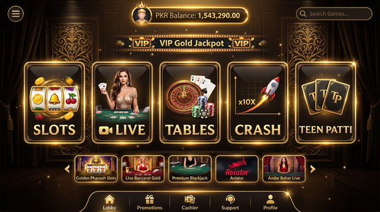Main screen of 7e777 casino page for PK players